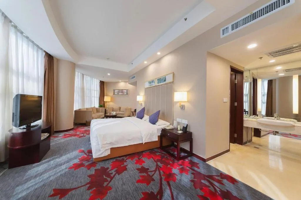 Bed in Inzone Garlnd Hotel Zhangqiu