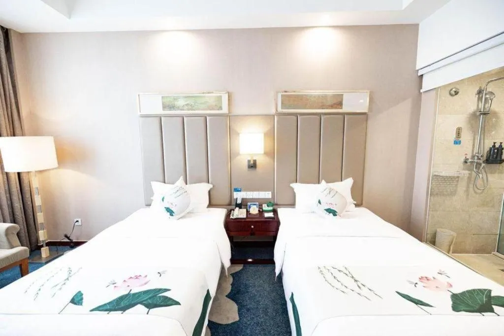 Bed in Inzone Garlnd Hotel Zhangqiu