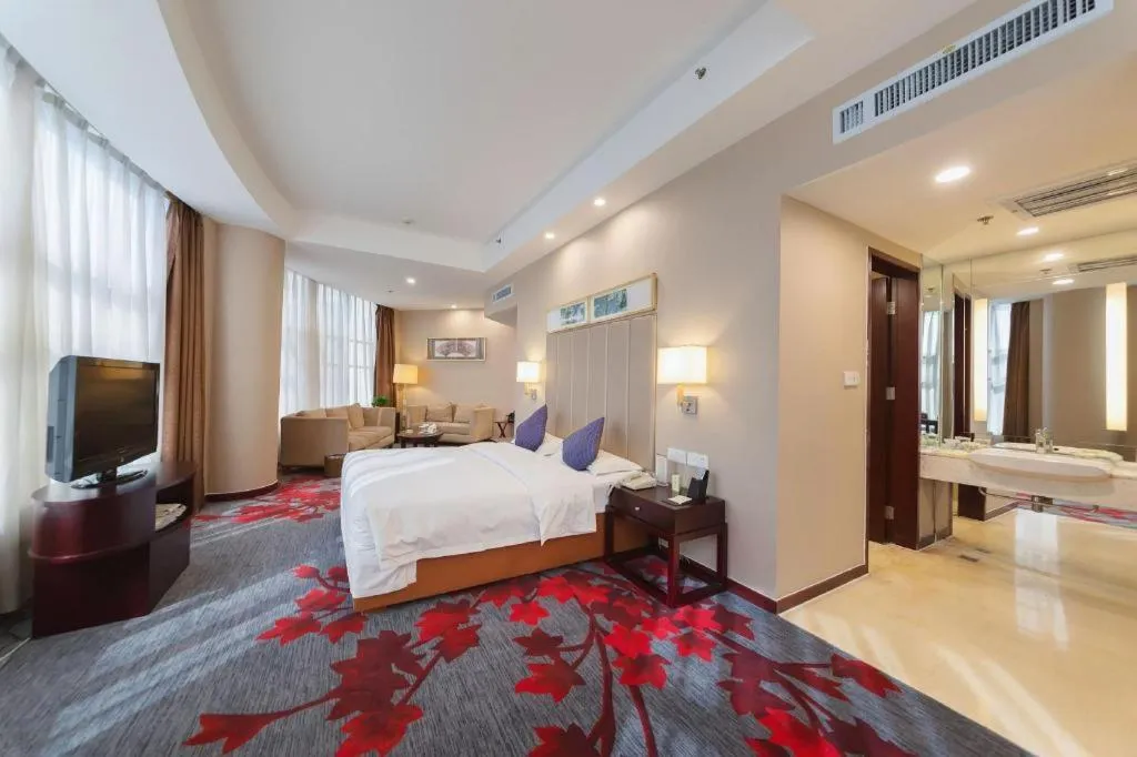 Bed in Inzone Garlnd Hotel Zhangqiu