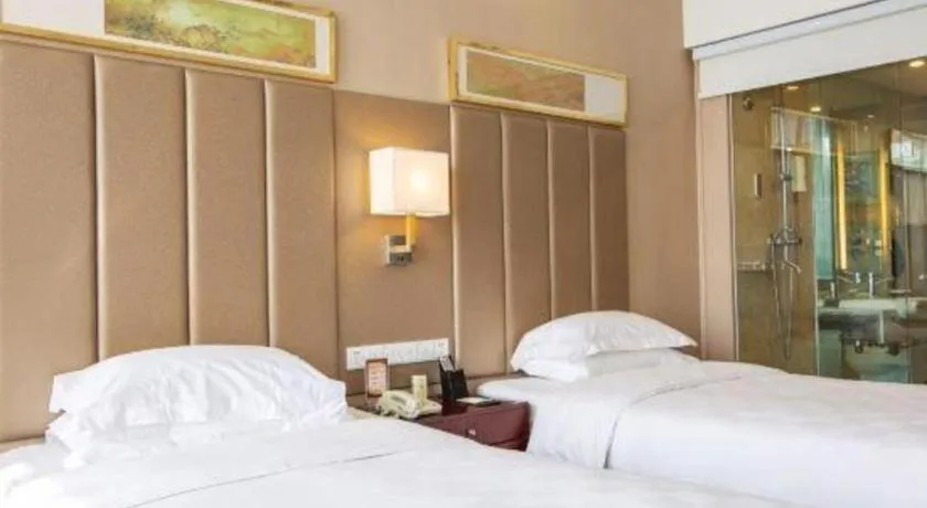 Bed in Inzone Garlnd Hotel Zhangqiu