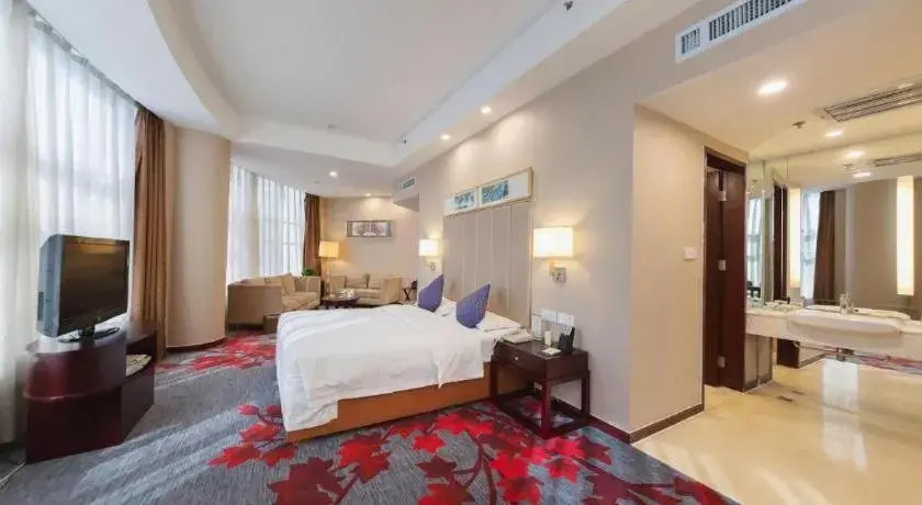 Bed in Inzone Garlnd Hotel Zhangqiu Bed in Inzone Garlnd Hotel Zhangqiu