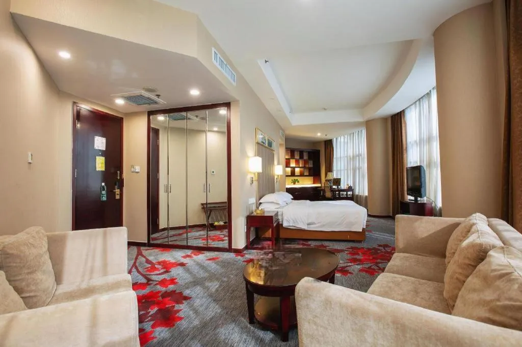 Bed in Inzone Garlnd Hotel Zhangqiu