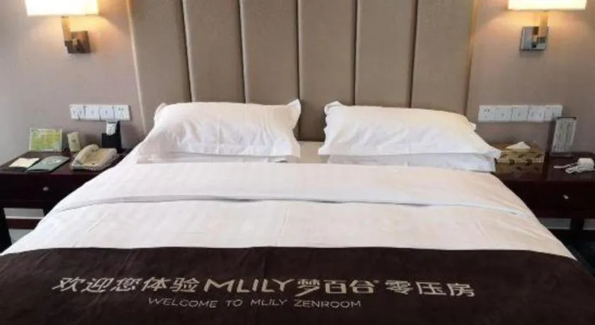 Bed in Inzone Garlnd Hotel Zhangqiu