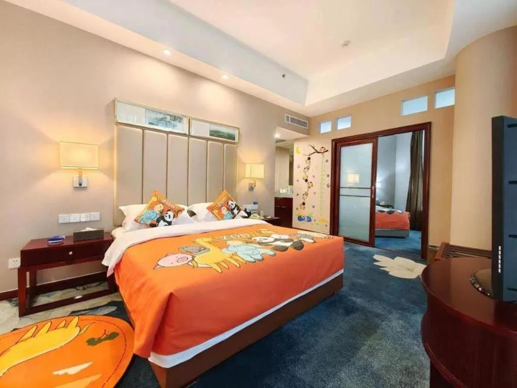 Bed in Inzone Garlnd Hotel Zhangqiu