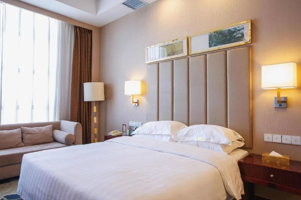 Bed in Inzone Garlnd Hotel Zhangqiu