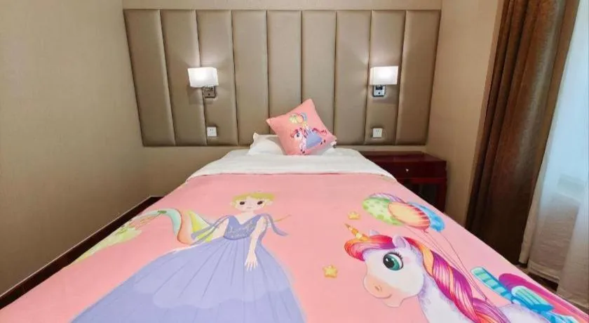 Bed in Inzone Garlnd Hotel Zhangqiu