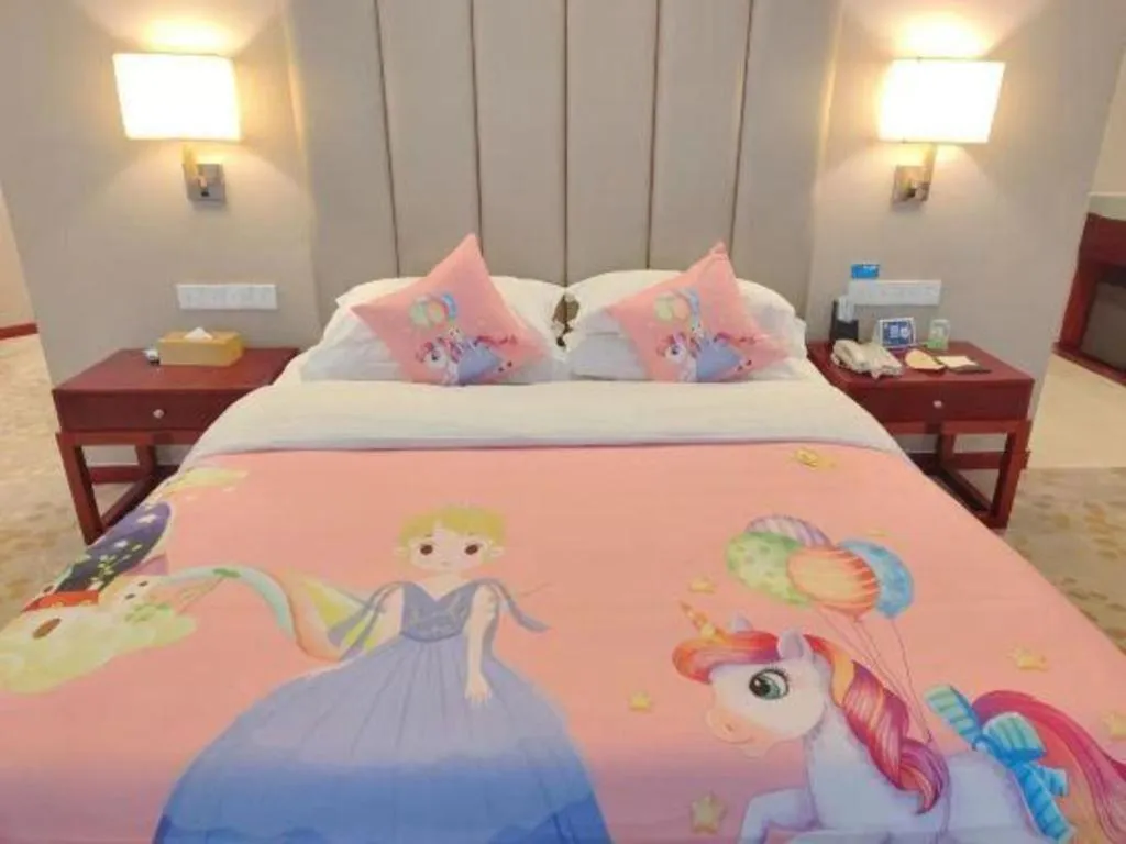 Bed in Inzone Garlnd Hotel Zhangqiu