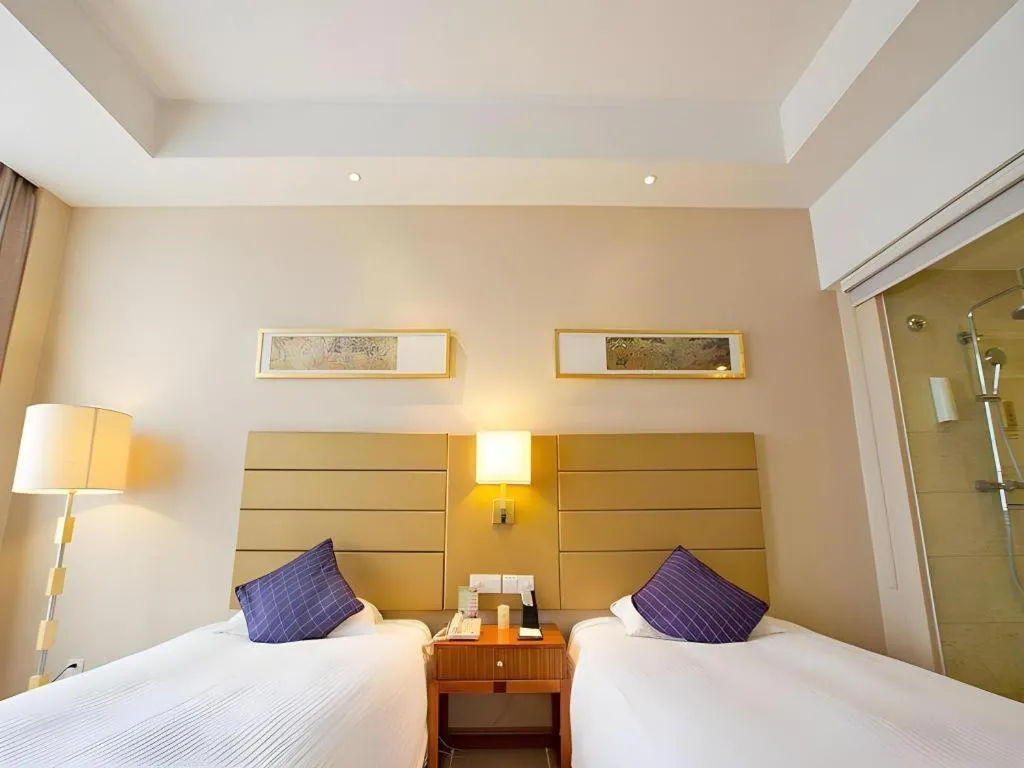 Bed in Inzone Garlnd Hotel Zhangqiu