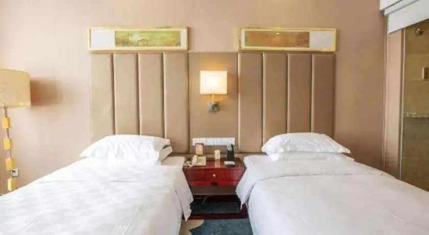 Bed in Inzone Garlnd Hotel Zhangqiu Bed in Inzone Garlnd Hotel Zhangqiu