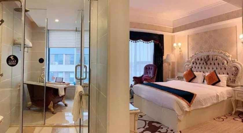 Bed in Chengdu French Theme Gold Palace