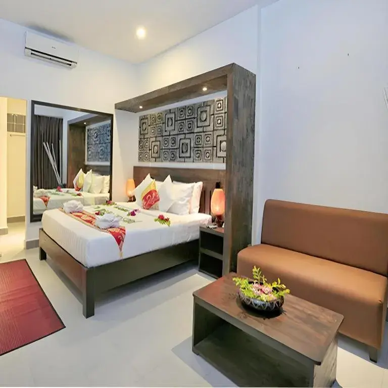 Bed in Ladear Angkor Boutique Hotel Bed in Ladear Angkor Boutique Hotel