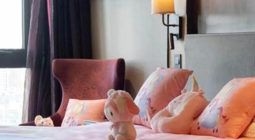 Bed in Shijiazhuang Ximeijin Continental Hotel