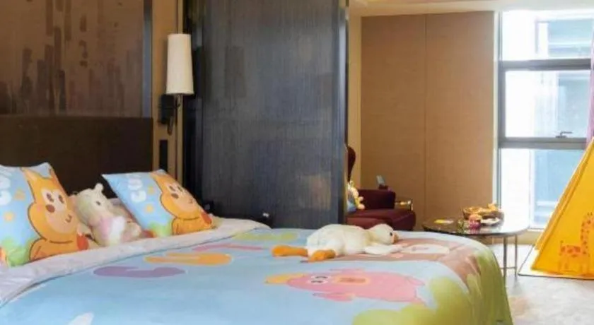 Bed in Shijiazhuang Ximeijin Continental Hotel