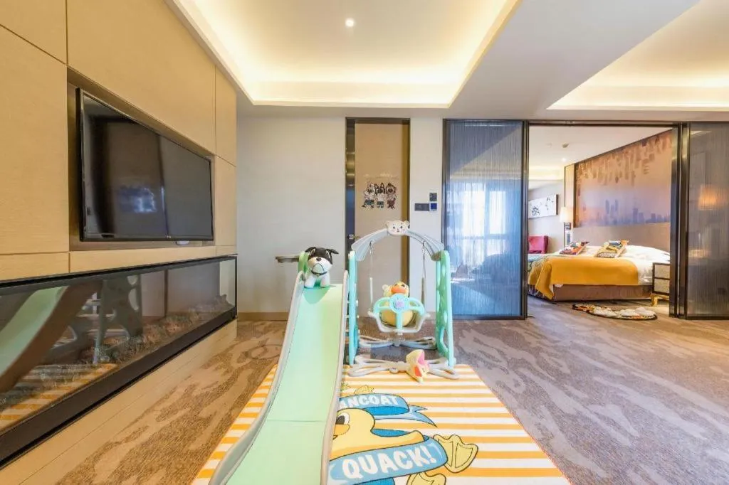 Bed in Shijiazhuang Ximeijin Continental Hotel