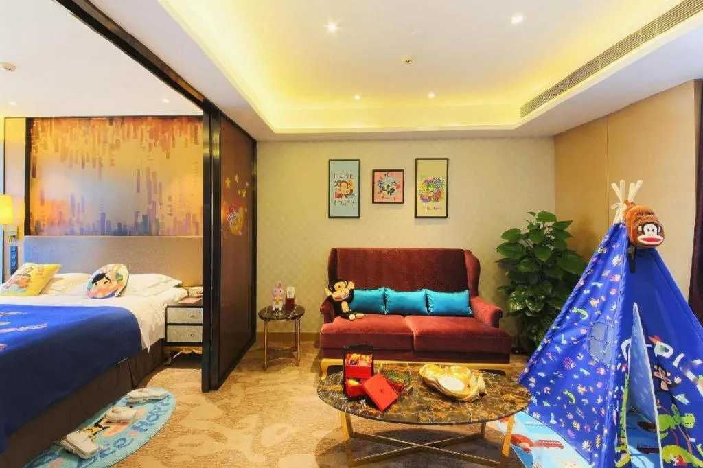 Bed in Shijiazhuang Ximeijin Continental Hotel