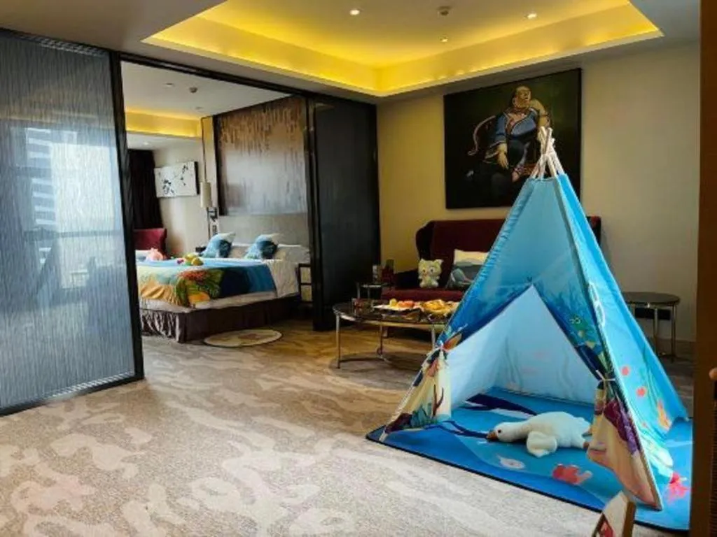 Bed in Shijiazhuang Ximeijin Continental Hotel