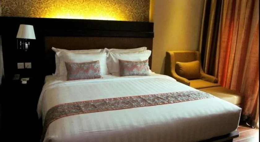 Bed in The Belagri Hotel and Convention