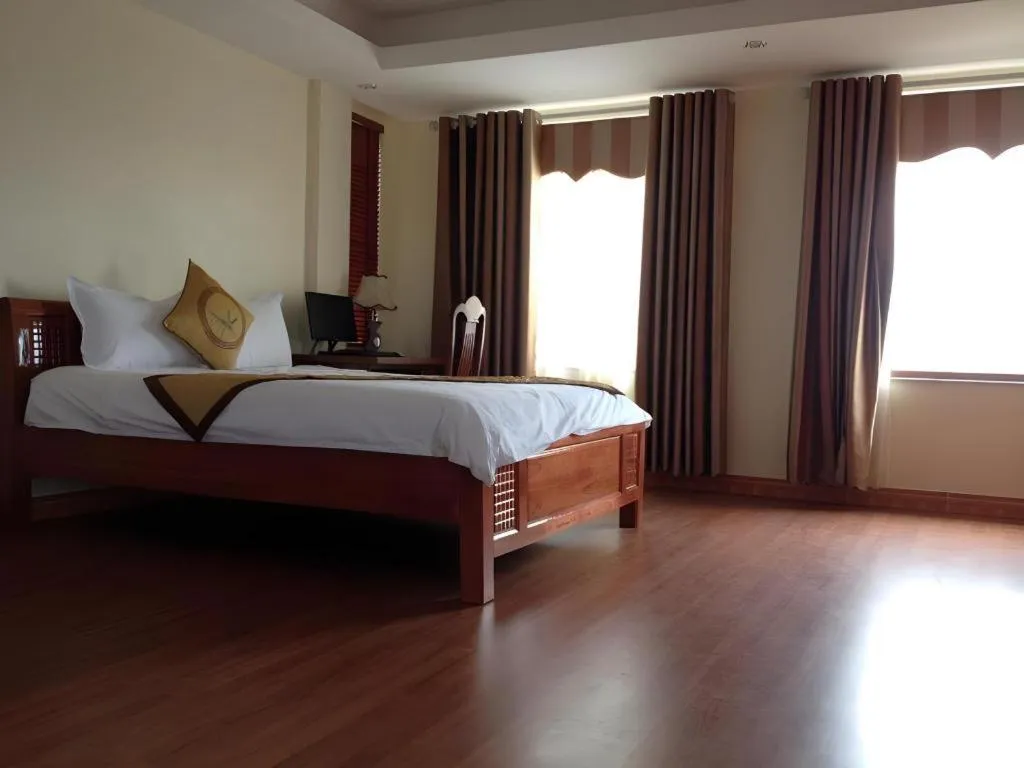 Bed in Viet Village Hotel