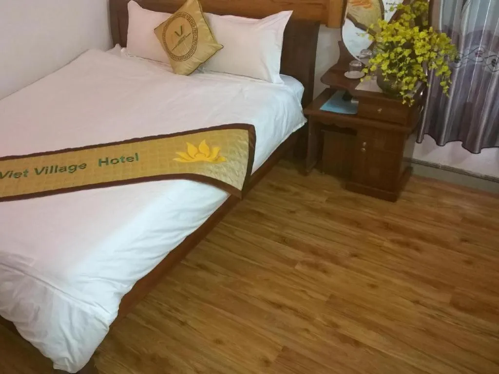 Bed in Viet Village Hotel