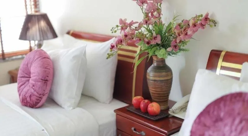 Bed in Viet Village Hotel