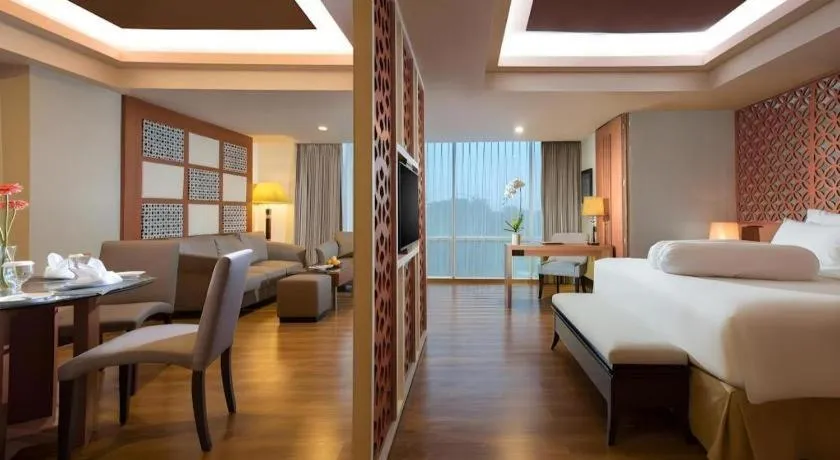 Bed in Indoluxe Hotel Jogjakarta