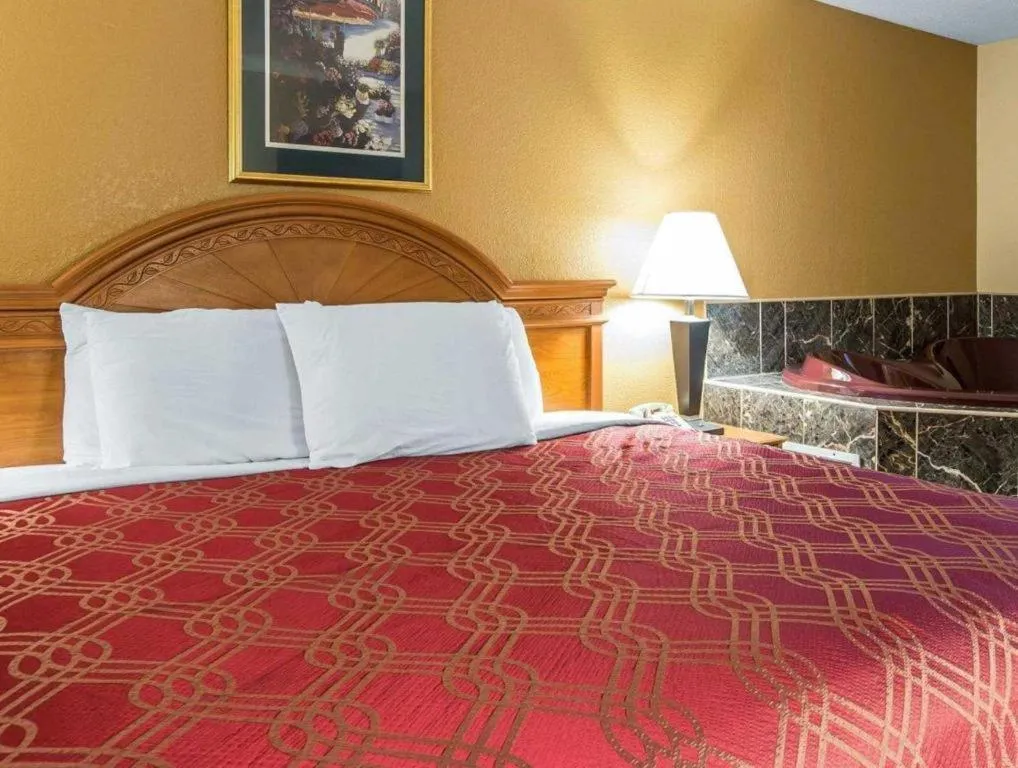 Bed in Econo Lodge Dalton West