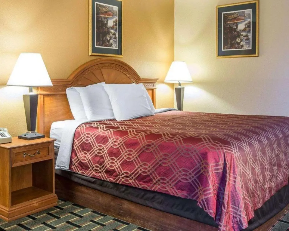 Bed in Econo Lodge Dalton West