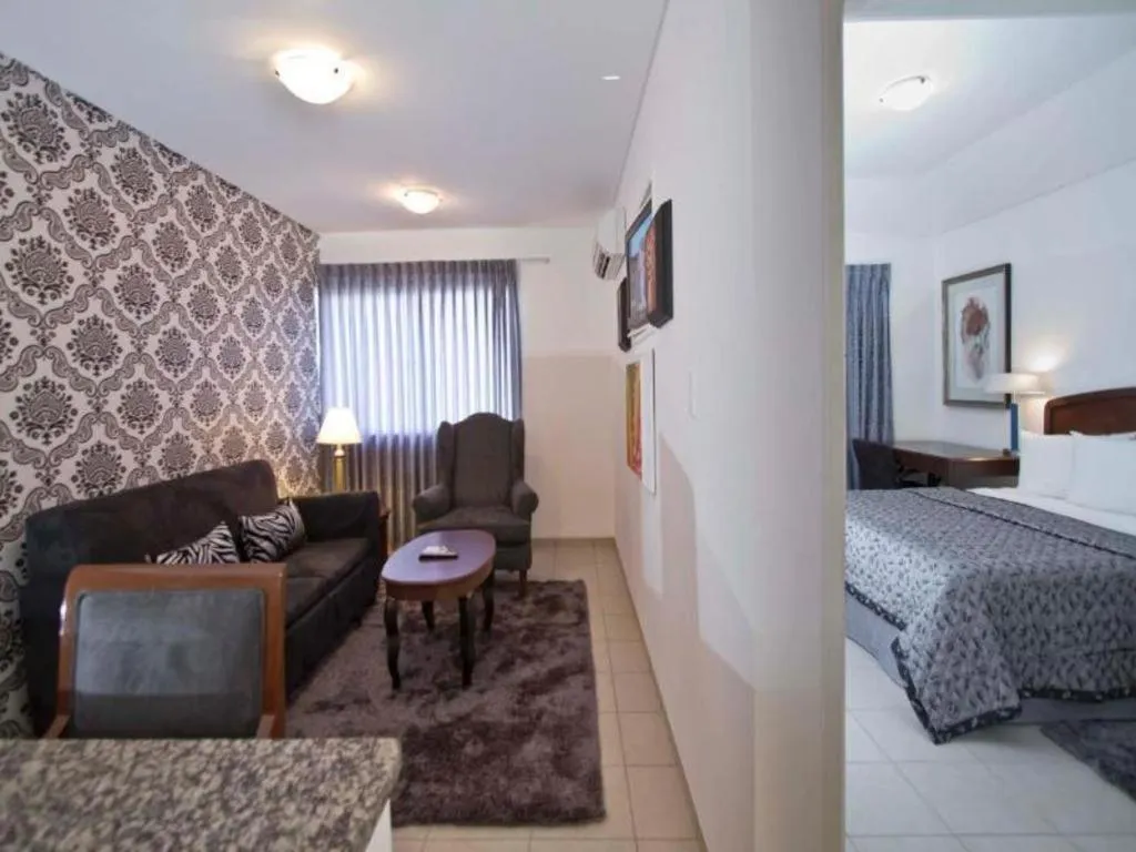 Bed in Terranova Suites