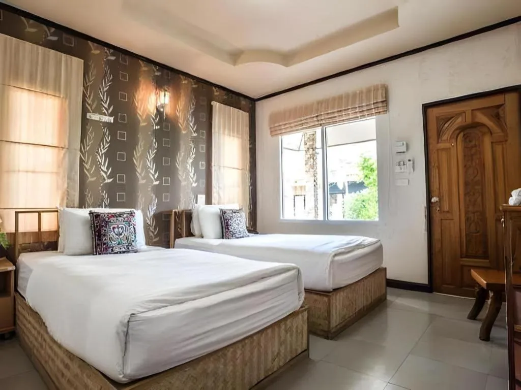 Bed in Ramiarndao Boutique Place Hotel