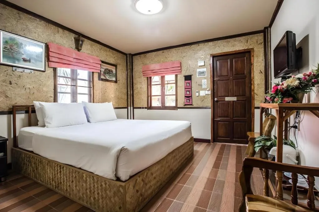 Bed in Ramiarndao Boutique Place Hotel