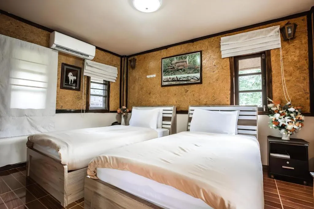 Bed in Ramiarndao Boutique Place Hotel