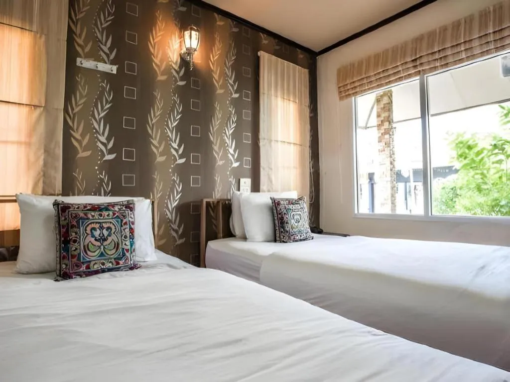 Bed in Ramiarndao Boutique Place Hotel