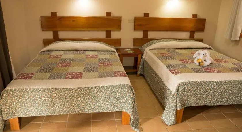 Bed in Hotel Bijagua