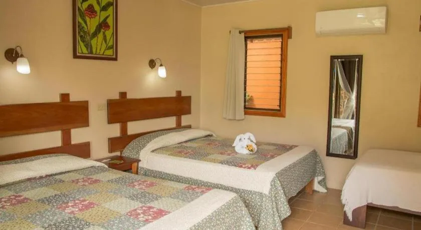 Bed in Hotel Bijagua