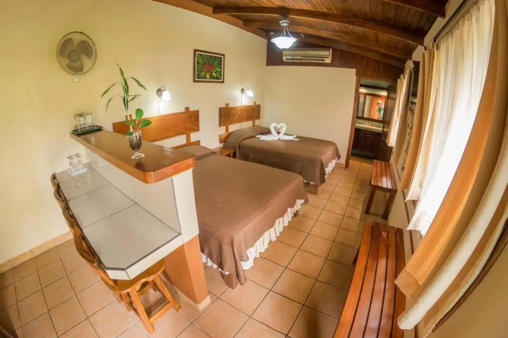 Bed in Hotel Bijagua