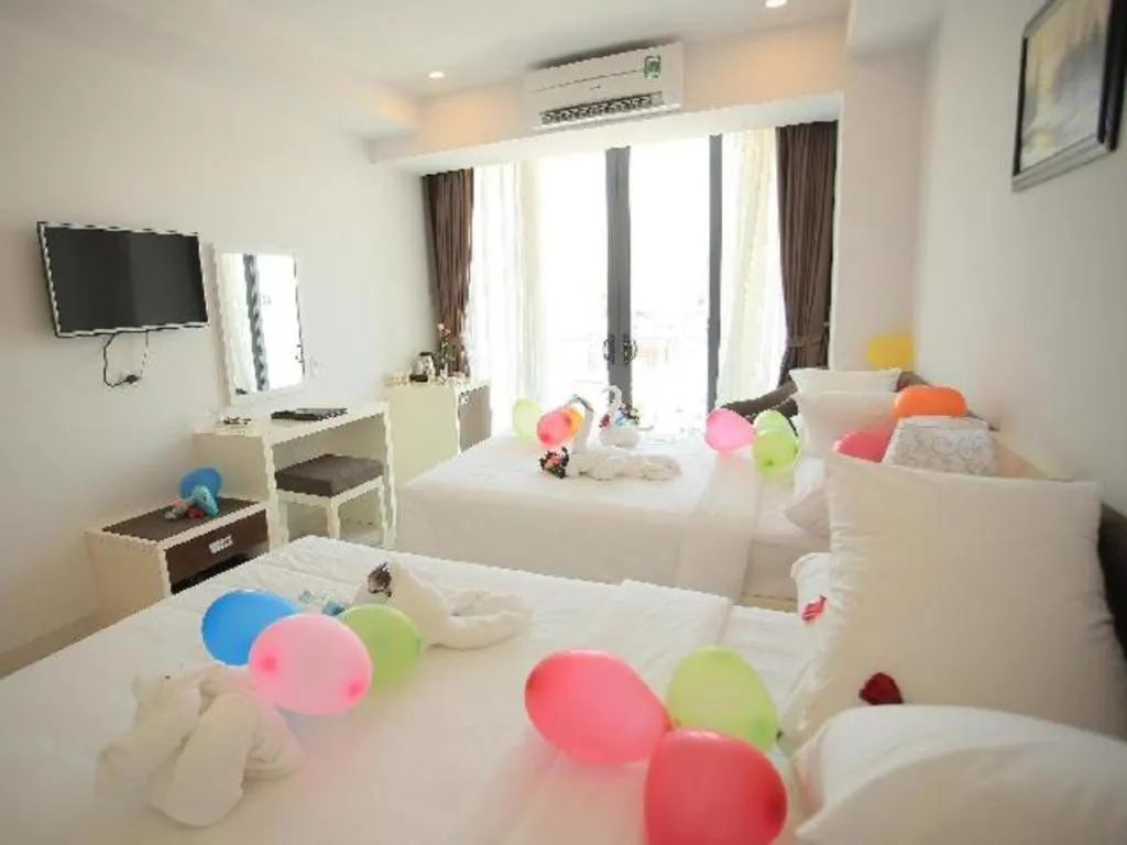 Bed in Sophia Hotel Nha Trang