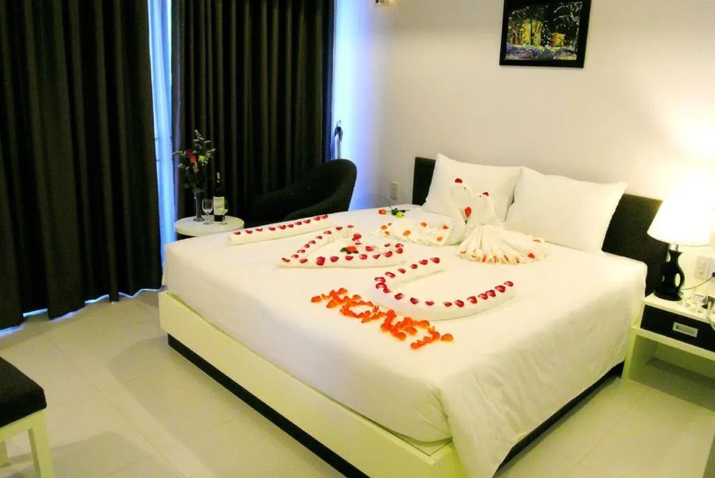 Bed in Sophia Hotel Nha Trang