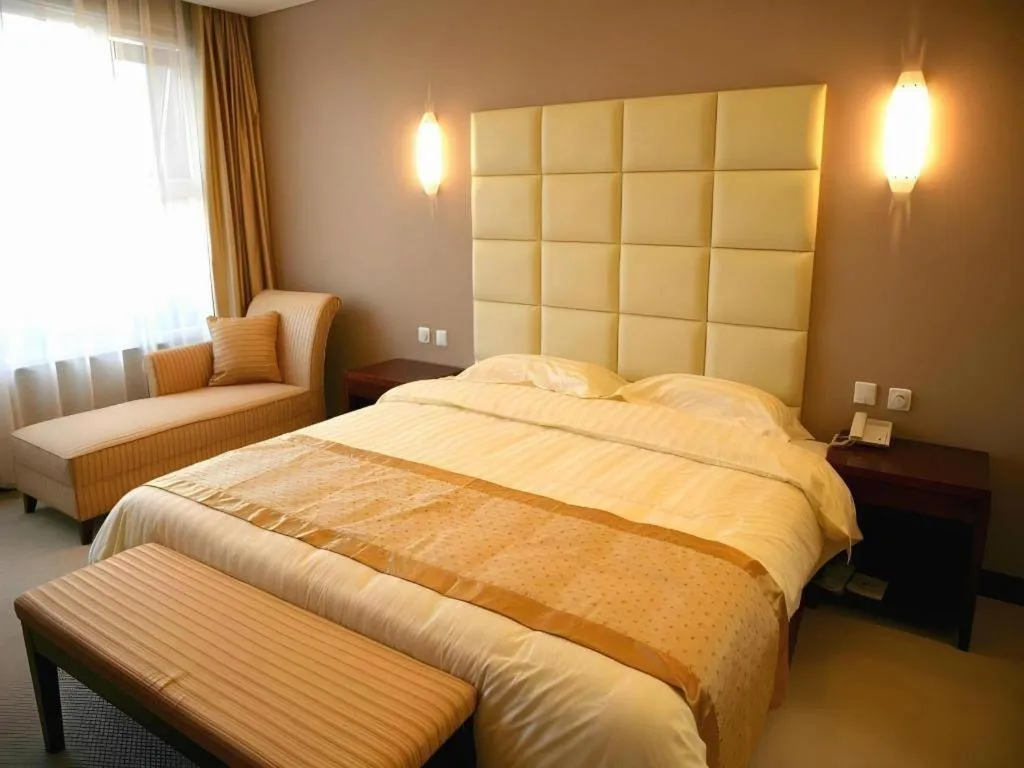 Bed in Beijing Qiaobo International Conference Hotel