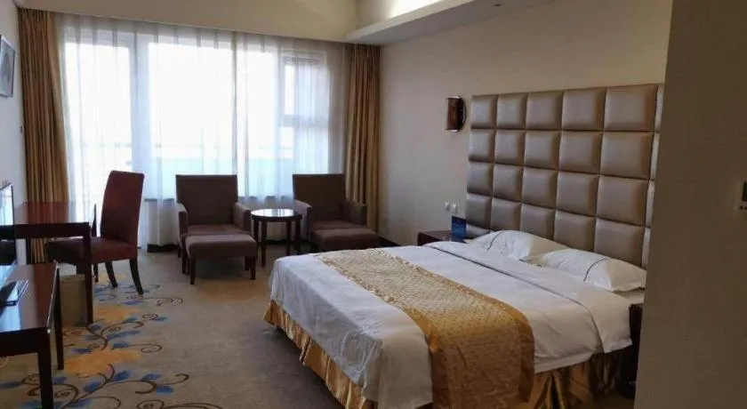 Bed in Beijing Qiaobo International Conference Hotel