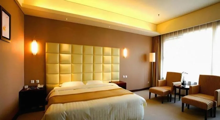 Bed in Beijing Qiaobo International Conference Hotel