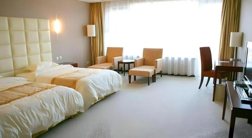 Bed in Beijing Qiaobo International Conference Hotel