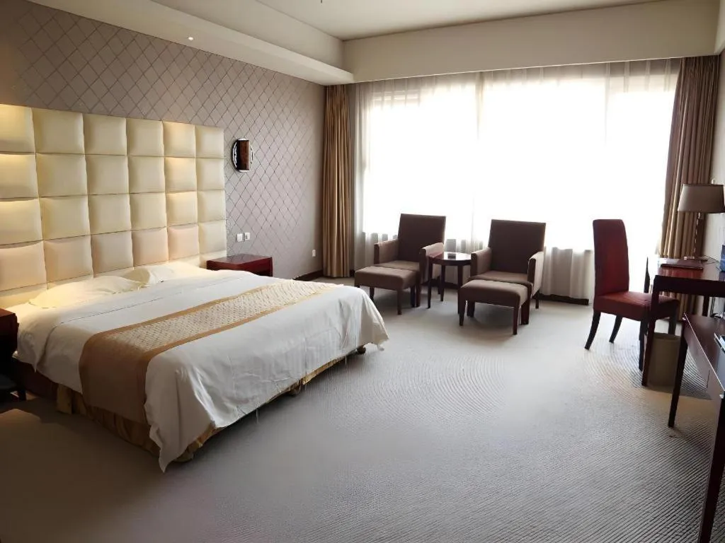 Bed in Beijing Qiaobo International Conference Hotel