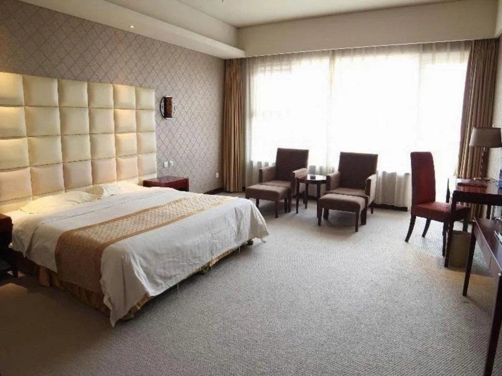 Bed in Beijing Qiaobo International Conference Hotel