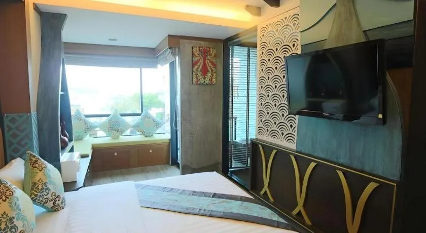 Bed in Phi Phi Nice Beach Hotel Hip