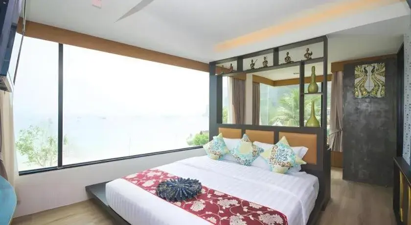 Bed in Phi Phi Nice Beach Hotel Hip Bed in Phi Phi Nice Beach Hotel Hip