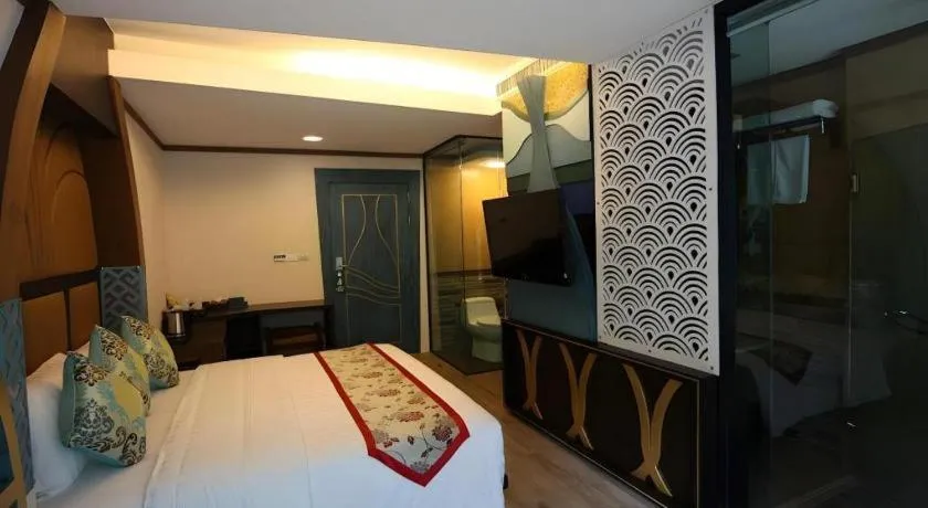 Bed in Phi Phi Nice Beach Hotel Hip