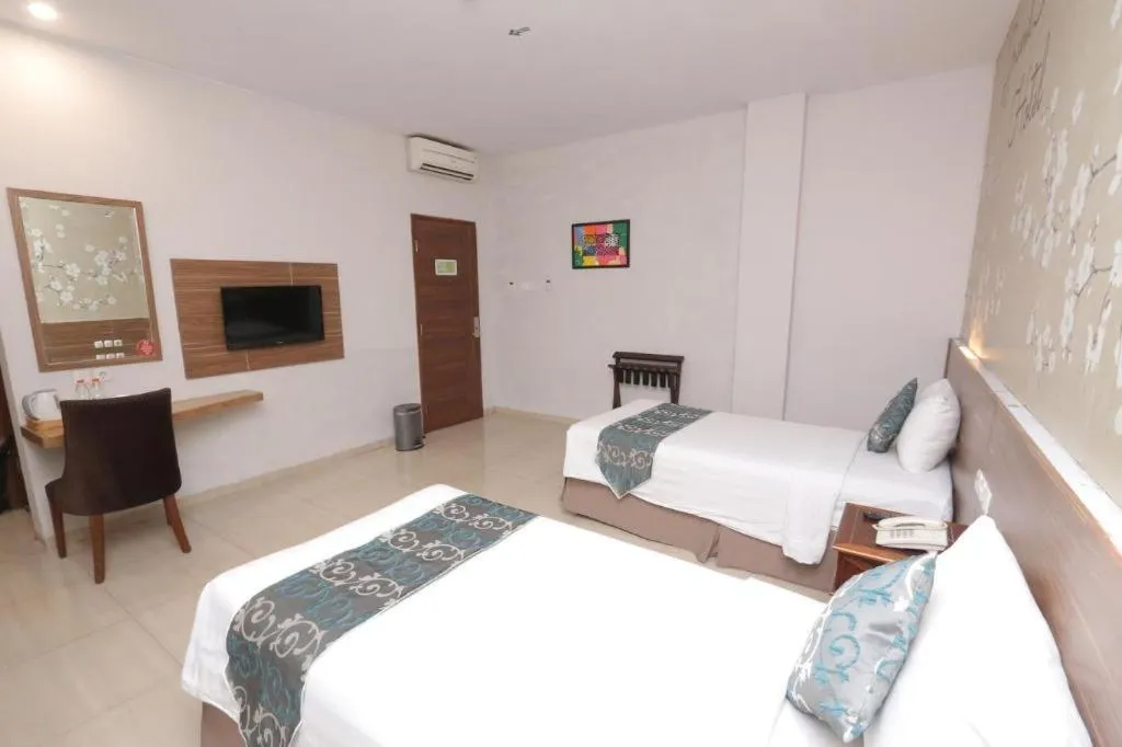 Bed in Grand Amira Hotel Solo, Azana Hotels Collection
