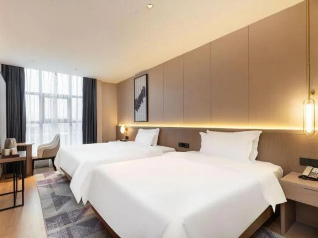 Bed in Lavande Hotel Guangzhou Financial City Tianhe Park Metro Station