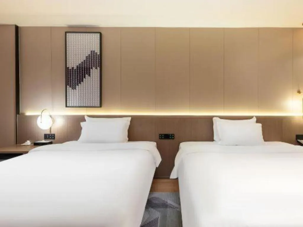 Bed in Lavande Hotel Guangzhou Financial City Tianhe Park Metro Station
