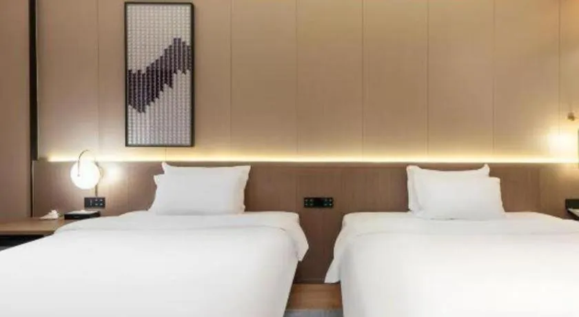 Bed in Lavande Hotel Guangzhou Financial City Tianhe Park Metro Station